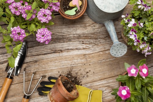 Charity partnership reuse from a Biggin Hill gardening service