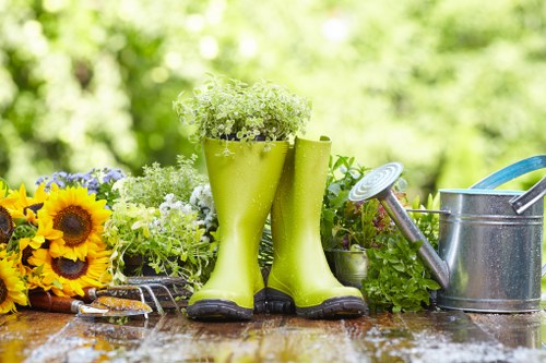 Insurance and safety planning for garden maintenance